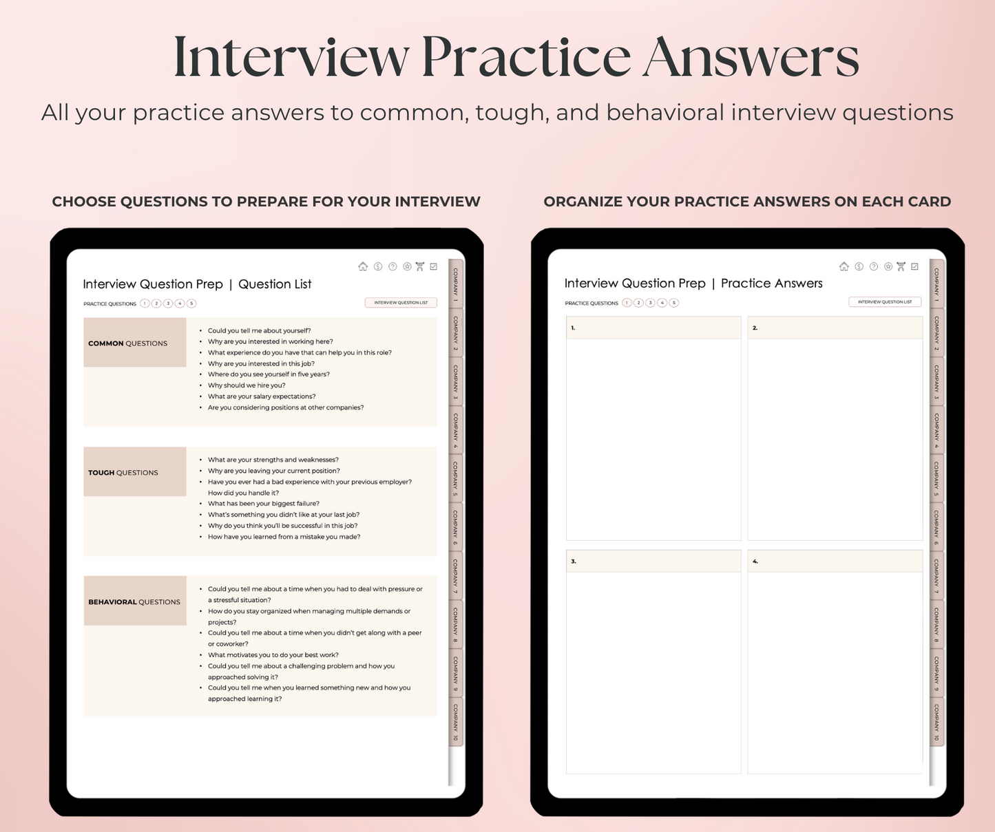 Mindsprout Interview Planner: Less stress. More confidence!