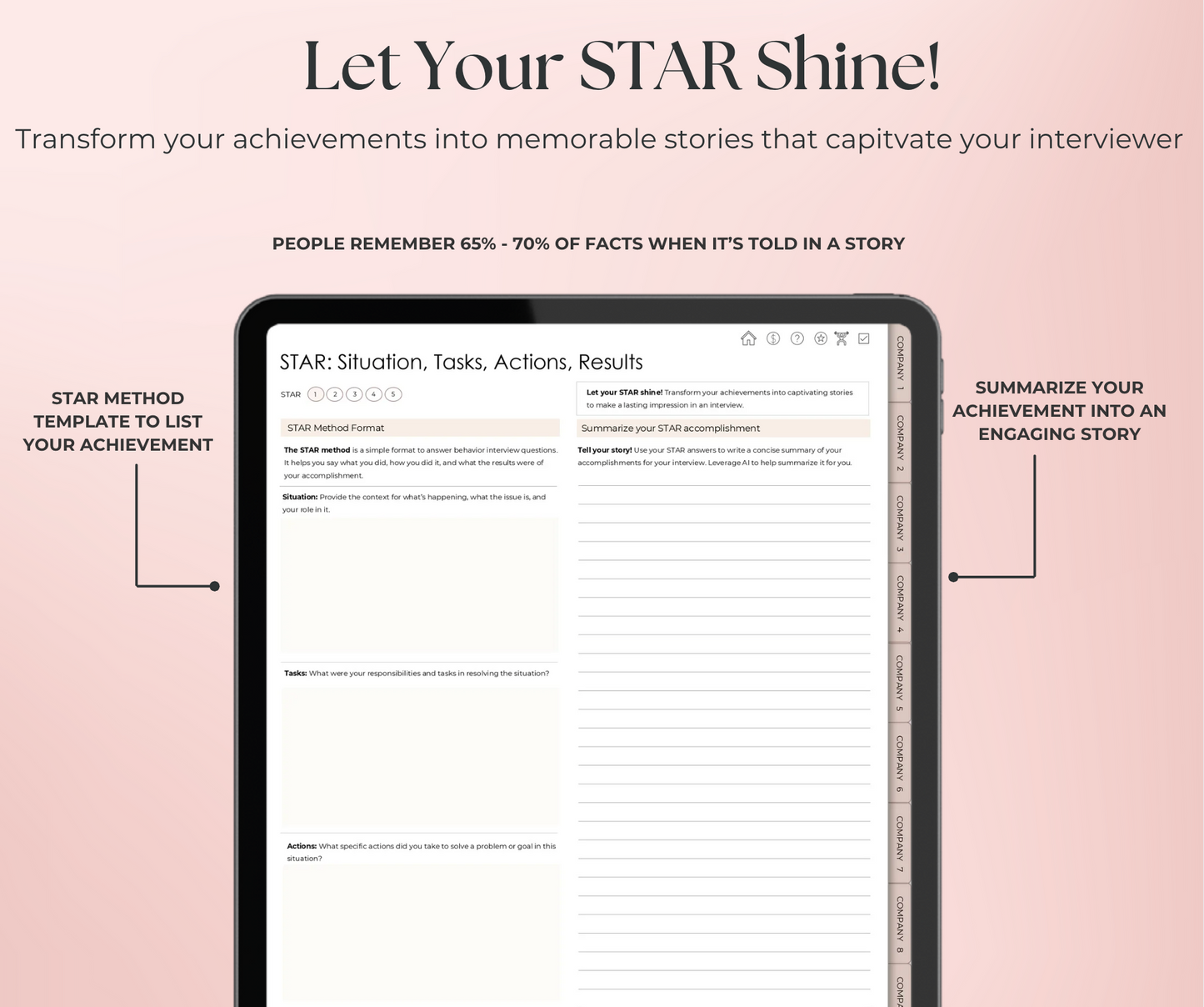 Mindsprout Interview Planner: Less stress. More confidence!